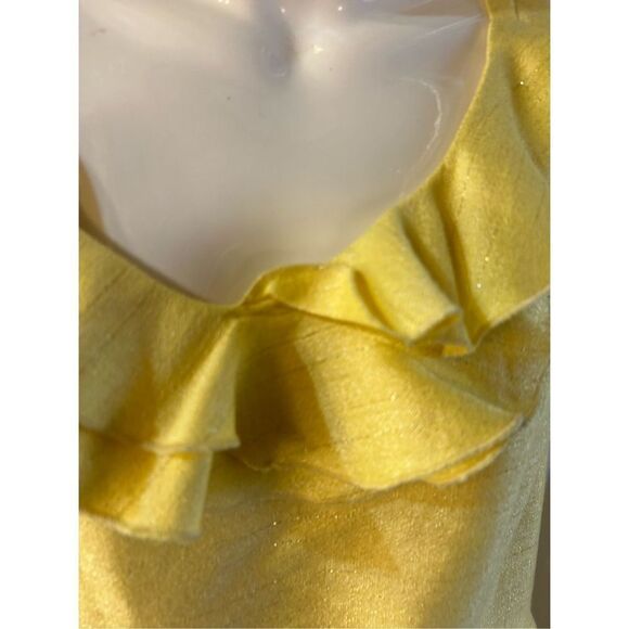 Antonio Melani rn#106409 sleeveless Yellow dress 14 rn#106409 Rayon Blend - Picture 2 of 9